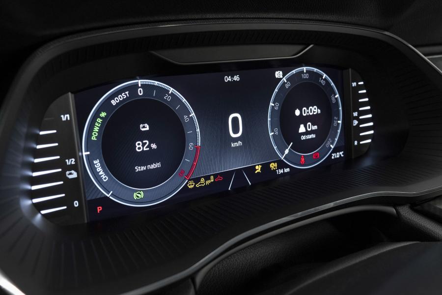 Панель приборов Skoda Octavia RS iV 2020 года  (WW) (фото 22 из 40)